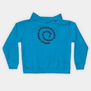 Star Spiral Kids Hoodie